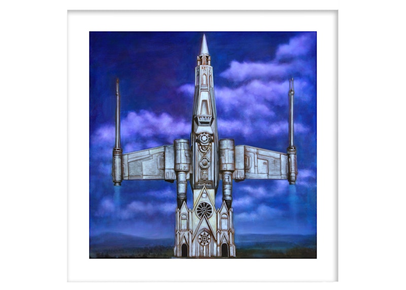 Ron English Star Wars Church Print (Signed, Edition of 100)