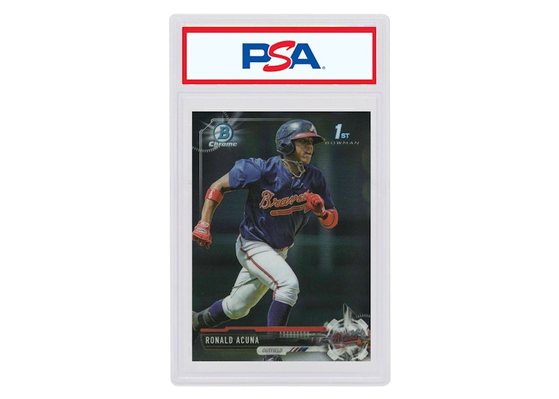 Ronald Acuna 2017 Bowman Prospects Chrome #BCP127 (PSA or BGS Graded)
