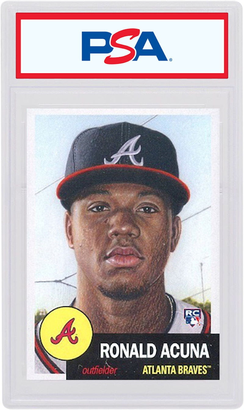 Ronald Acuna Jr. 2018 Topps Living Rookie #19 (PSA or BGS Graded)