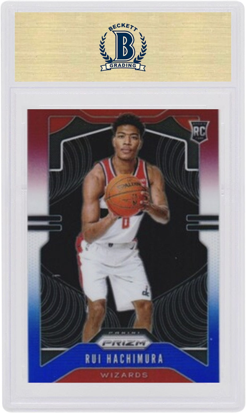Rui Hachimura 2019 Panini Prizm Rookie Red/White/Blue #255 (PSA or BGS Graded)