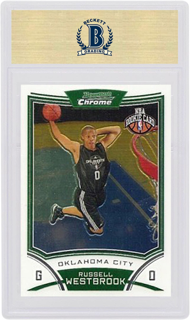 Russell Westbrook 2008 Bowman Chrome Rookie #114 (PSA or BGS Graded)