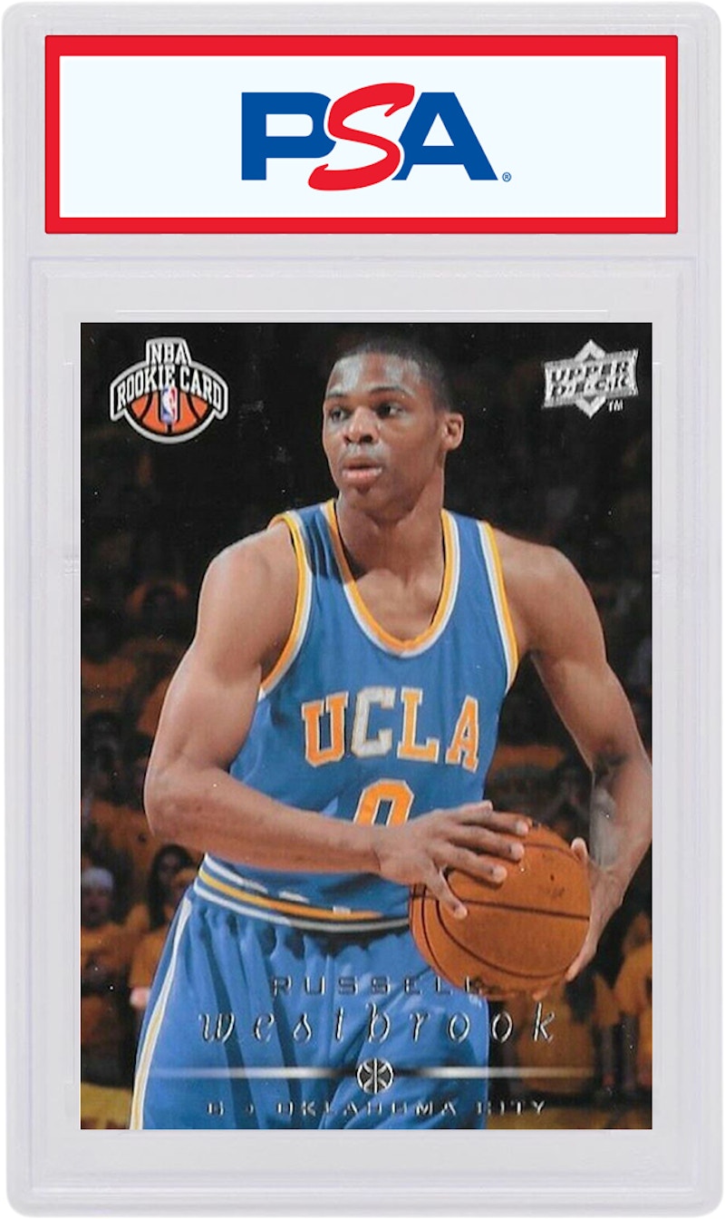 Russell Westbrook 2008 Upper Deck Rookie #262 (PSA or BGS Graded)