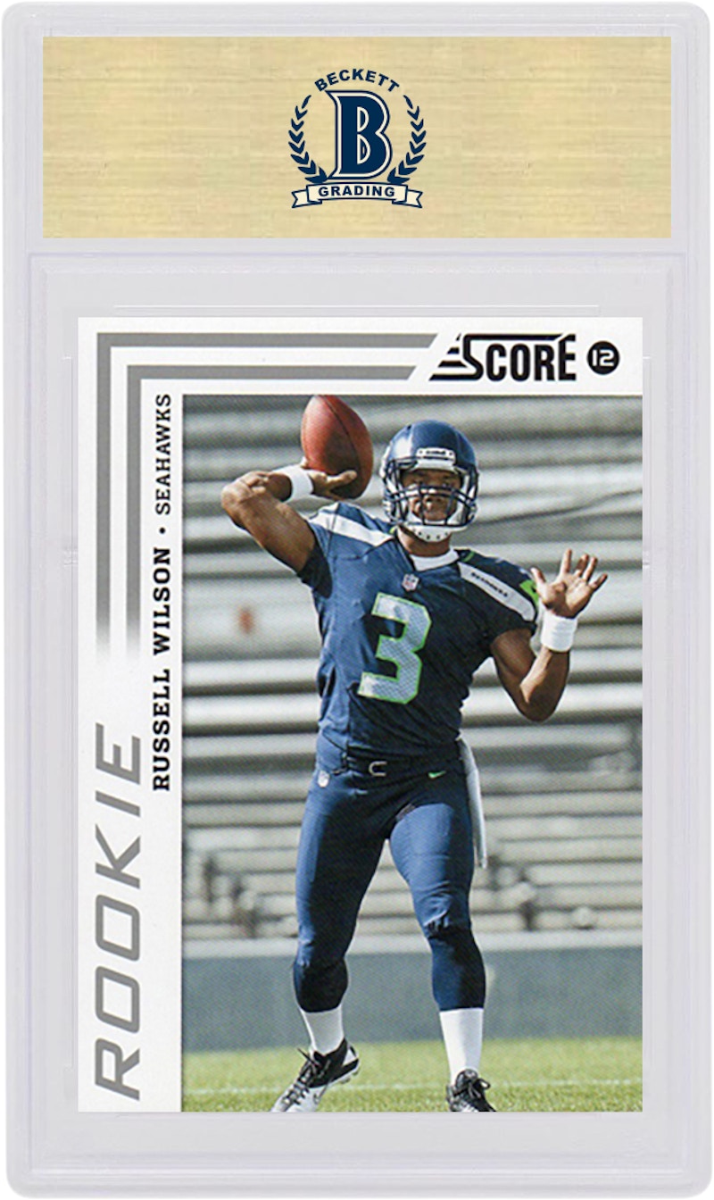Russell Wilson 2012 Panini Score Rookie #372 (PSA or BGS Graded)