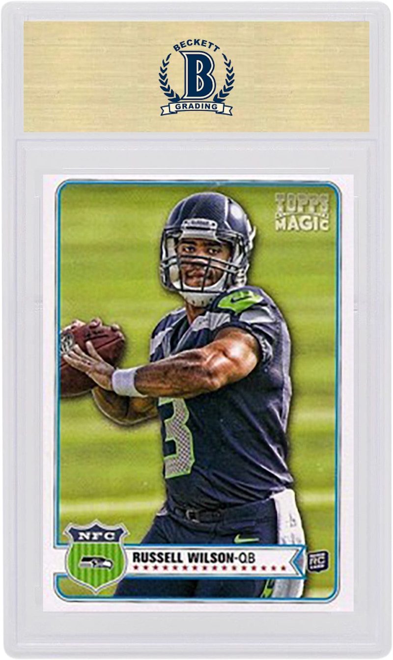Russell Wilson 2012 Topps Magic Rookie #181 (PSA or BGS Graded)