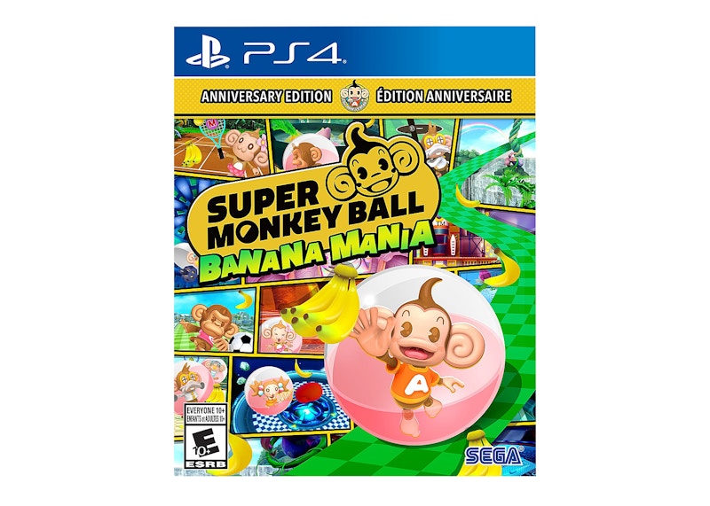 SEGA PS4 Super Monkey Ball Banana Mania Anniversary Edition Video Game