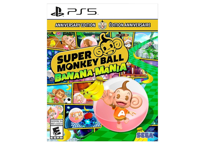 SEGA PS5 Super Monkey Ball Banana Mania Anniversary Edition Video Game