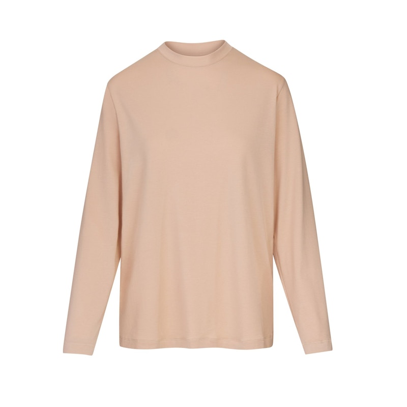 SKIMS Boyfriend Long Sleeve T-Shirt Mica