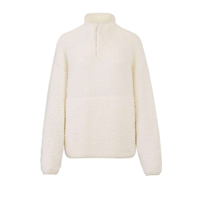 SKIMS Cozy Knit Pullover Bone