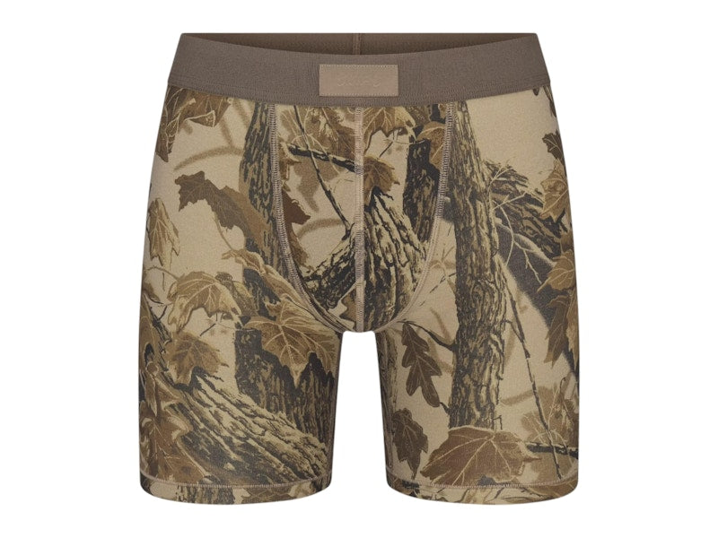 SKIMS Men's Cotton 5" Boxer Brief Realtree Camo Print