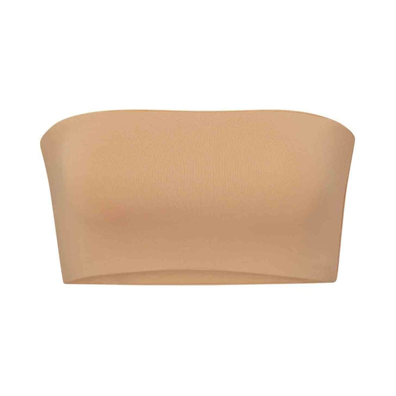 SKIMS Swim Bandeau Bikini Top Ochre