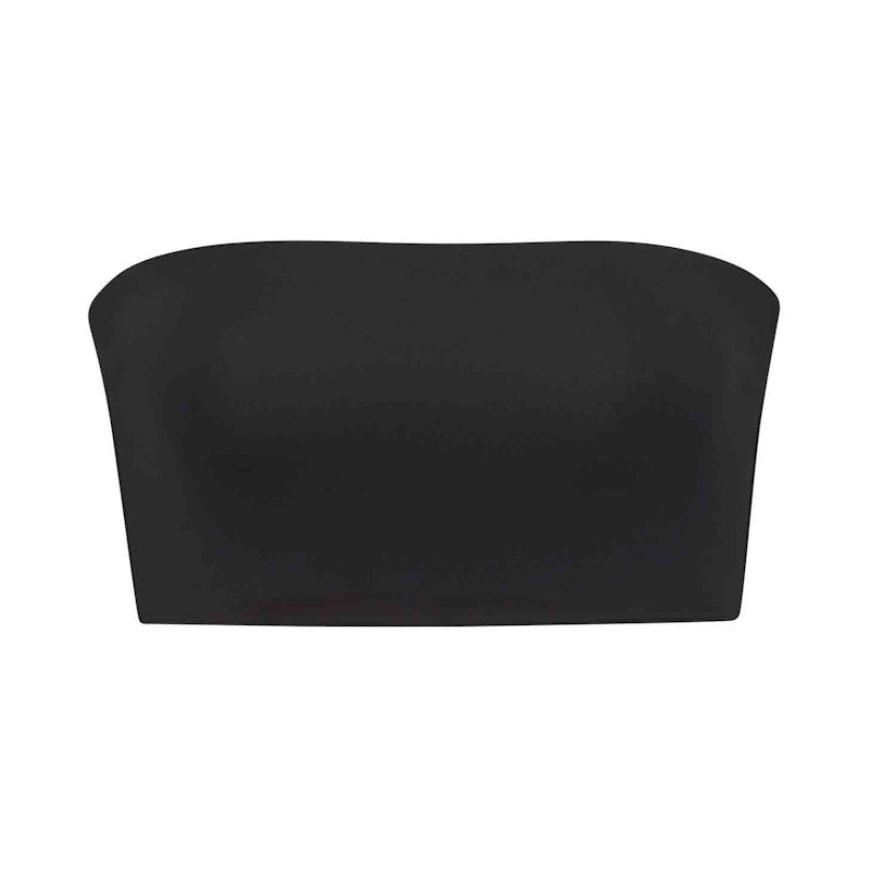 SKIMS Swim Bandeau Bikini Top Onyx