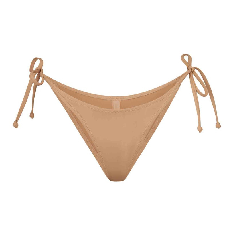 SKIMS Swim Dipped Tie Bottoms Ochre