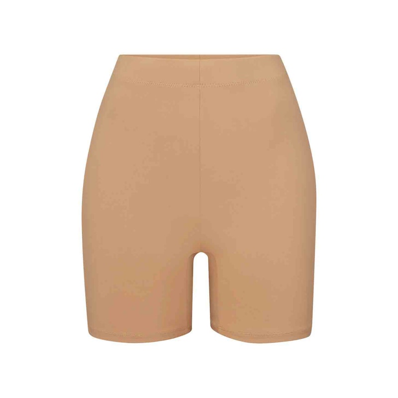 SKIMS Swim Mid Waist Short Ochre