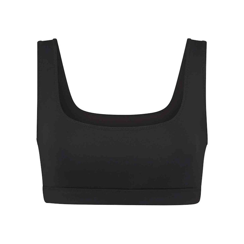 SKIMS Swim Tank Bikini Top Onyx