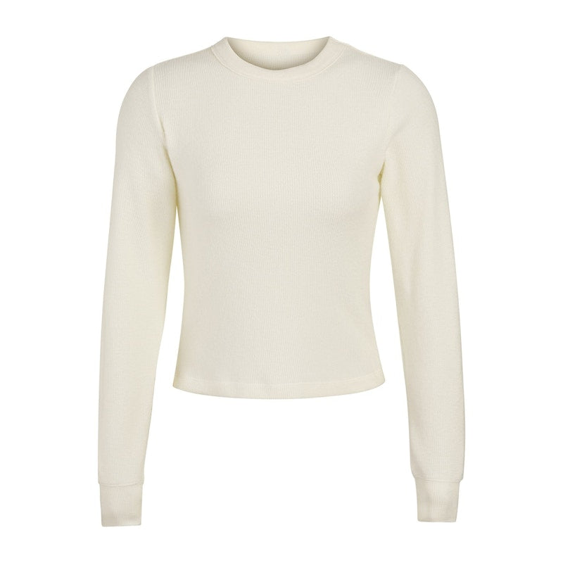 SKIMS Waffle Long Sleeve Bone