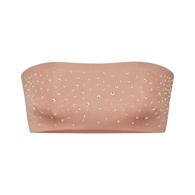SKIMS x Swarovski Jelly Sheer Bandeau Sienna