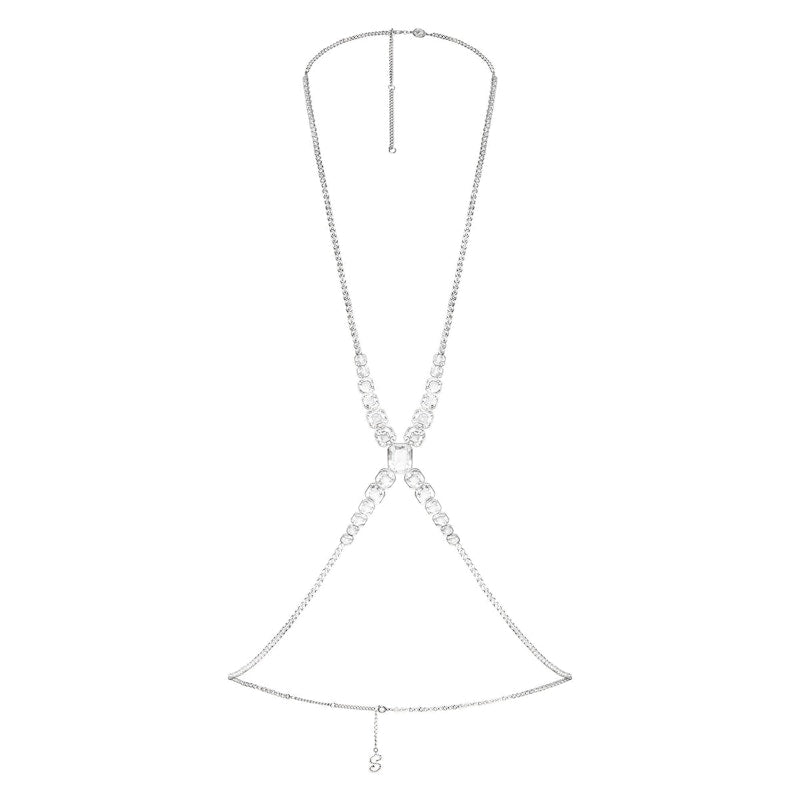 SKIMS x Swarovski X Cup Chain Silver