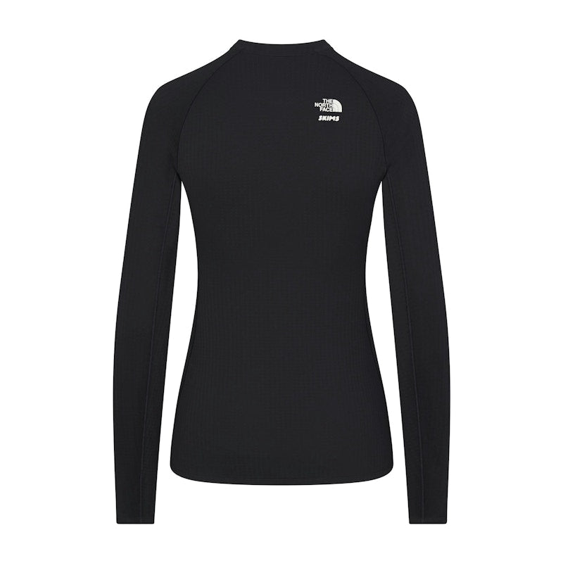 SKIMS x TNF Dotknit Long Sleeve Top Onyx