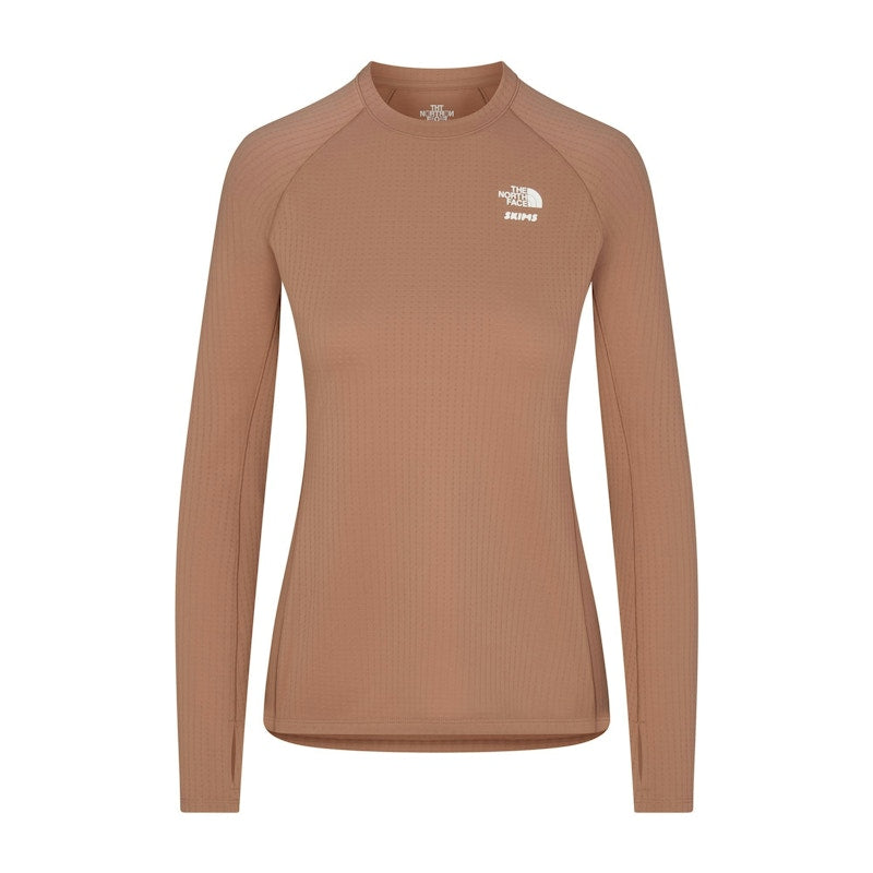 SKIMS x TNF Dotknit Long Sleeve Top Sienna