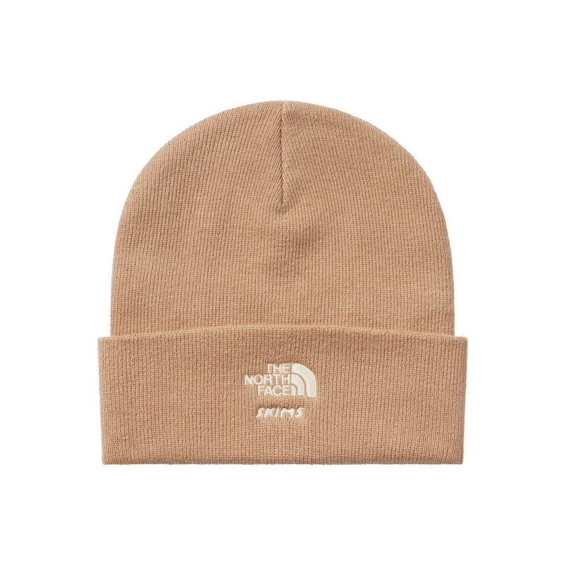 SKIMS x TNF Logo Beanie Ochre
