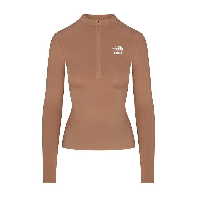 SKIMS x TNF Refina Long Sleeve Top Sienna