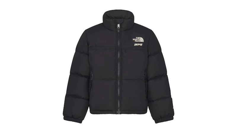 SKIMS x The North Face Kids' 1996 Nuptse Jacket Onyx