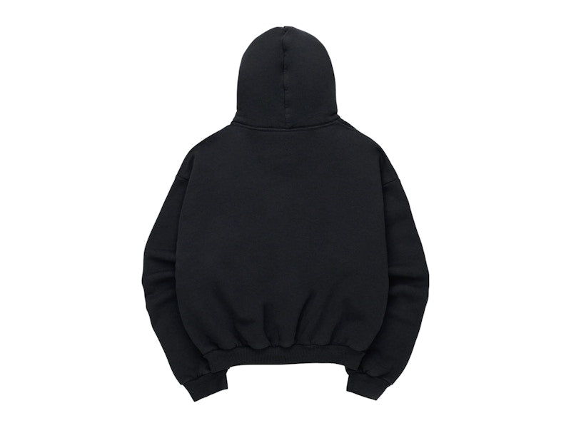 SKYLRK Cotton Hoodie Cave Black