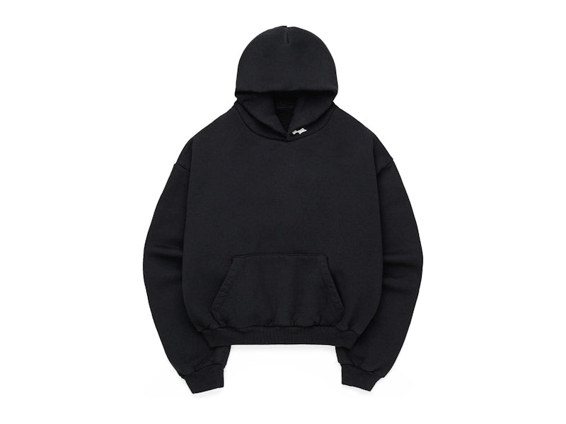 SKYLRK Cotton Hoodie Cave Black