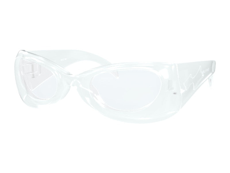 SKYLRK Upside Down Sunglasses Clear