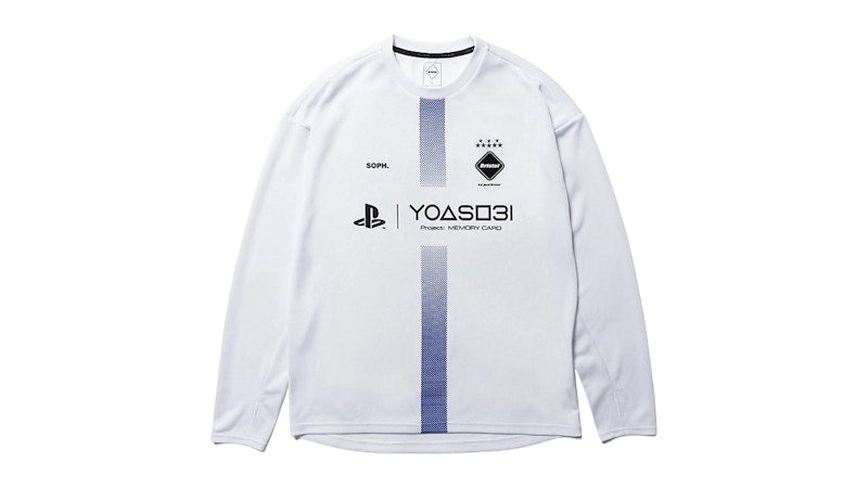 SOPHNET. PlayStation x YOASOBI x F.C.R.B. Game Soccer Shirt White