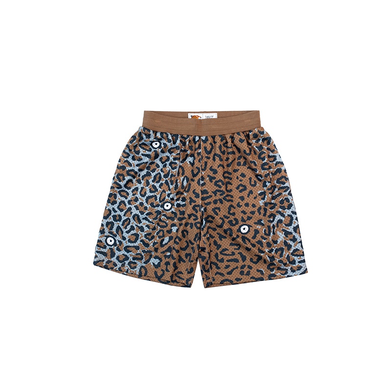 SOULGOODS Camo Mesh Shorts Brown