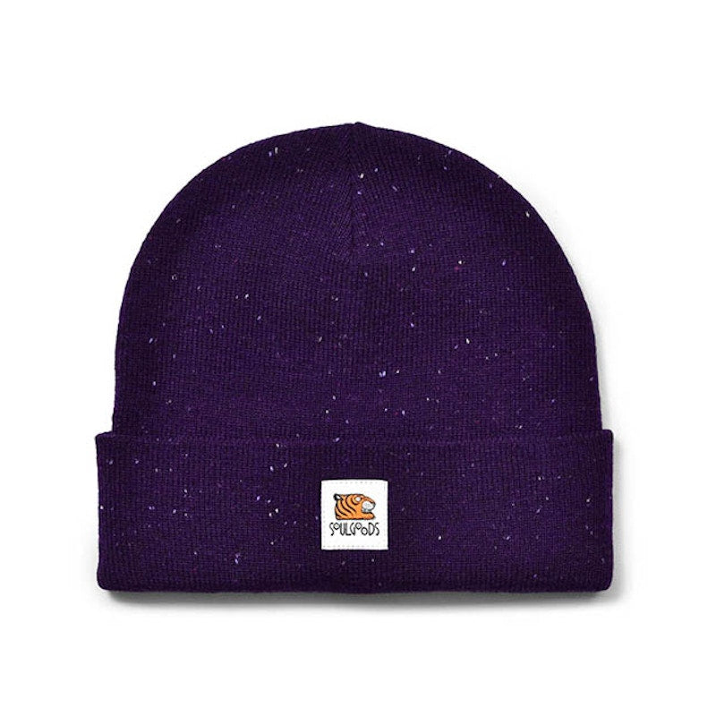 SOULGOODS Tiger Logo Color Yard Beanie Purple
