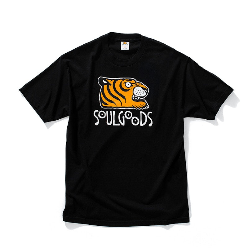 SOULGOODS Tiger Logo T-shirt Black