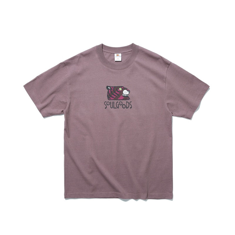 SOULGOODS Tiger Logo T-shirt Grey