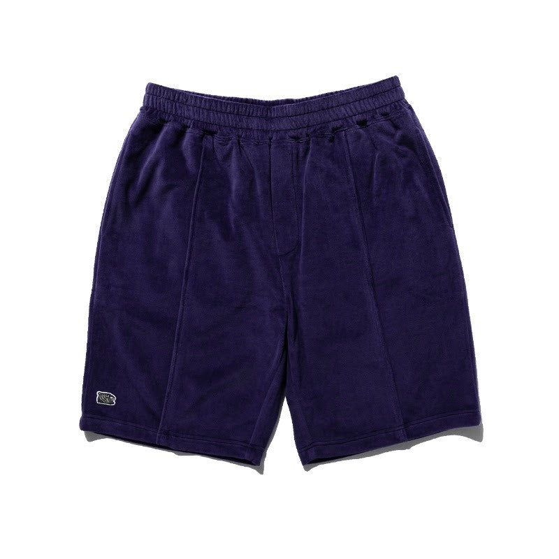 SOULGOODS Velvet Shorts Dark Purple