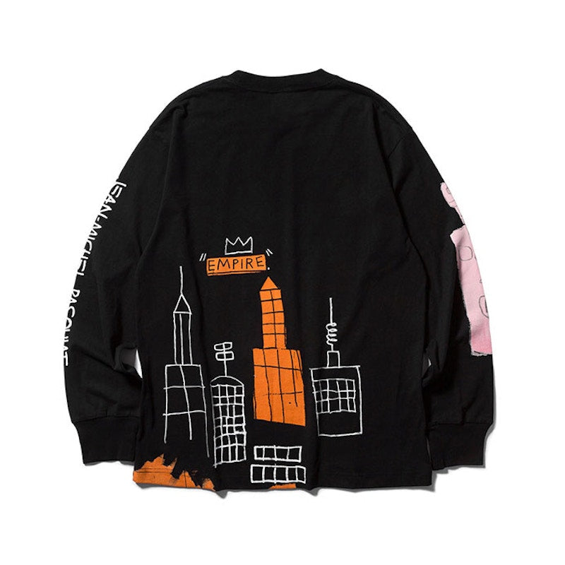 SOULGOODS x Basquiat 4 Pieces L/S T-Shirt Black