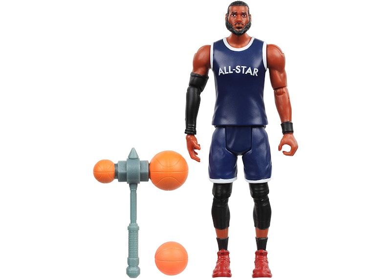 Space Jam A New Legacy - Baller Action Figure - 5" Lebron James with Acme B-Ball Blocker