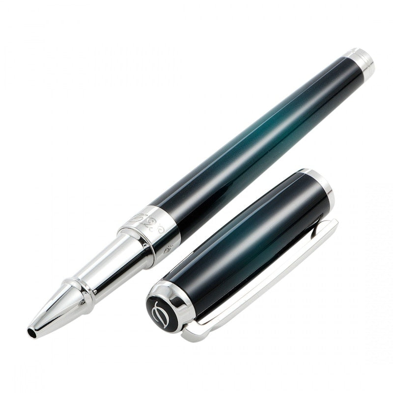 S.T Dupont Line D Atelier Green Lacquer Ballpoint 412716