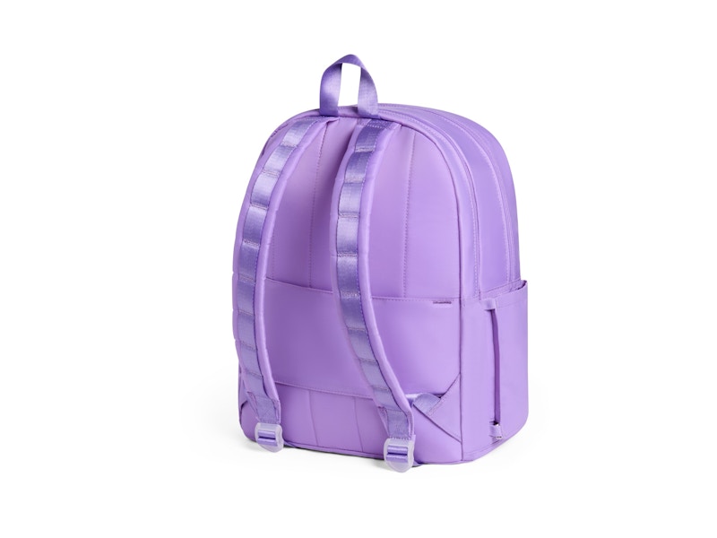 STATE Kane Double Pocket Backpack Lilac Chevron