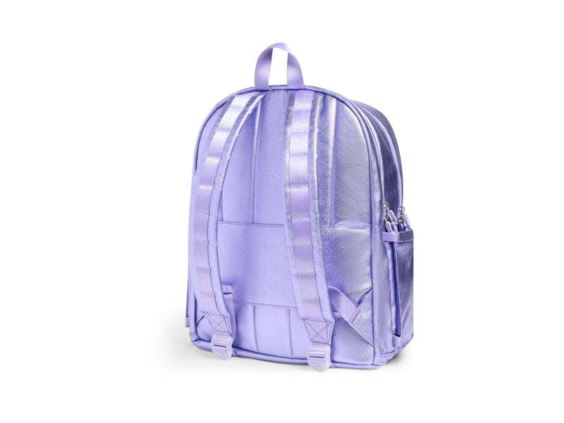 STATE Kane Double Pocket Backpack Metallic 3D Hearts