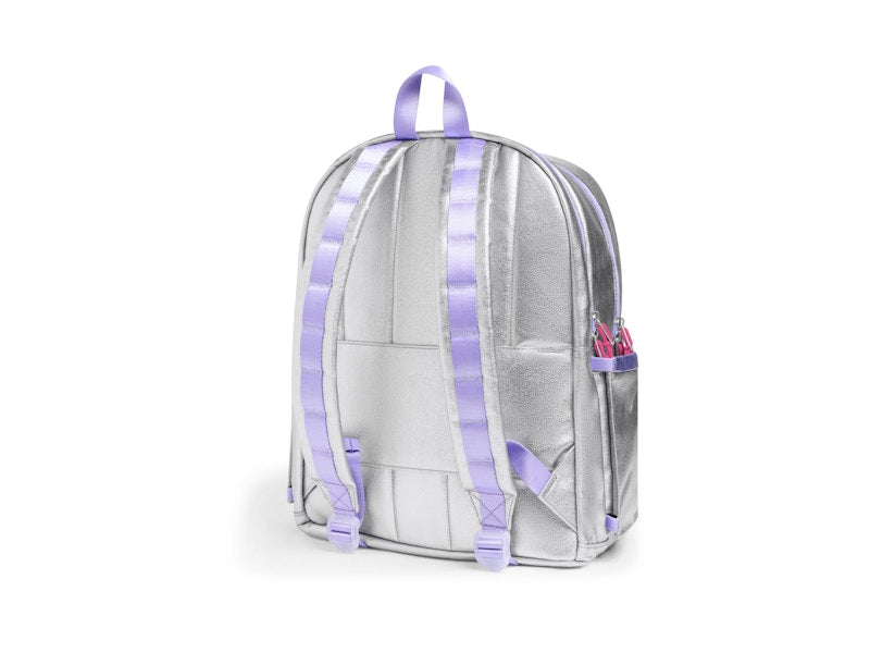 STATE Kane Double Pocket Backpack Metallic Sequin Wave