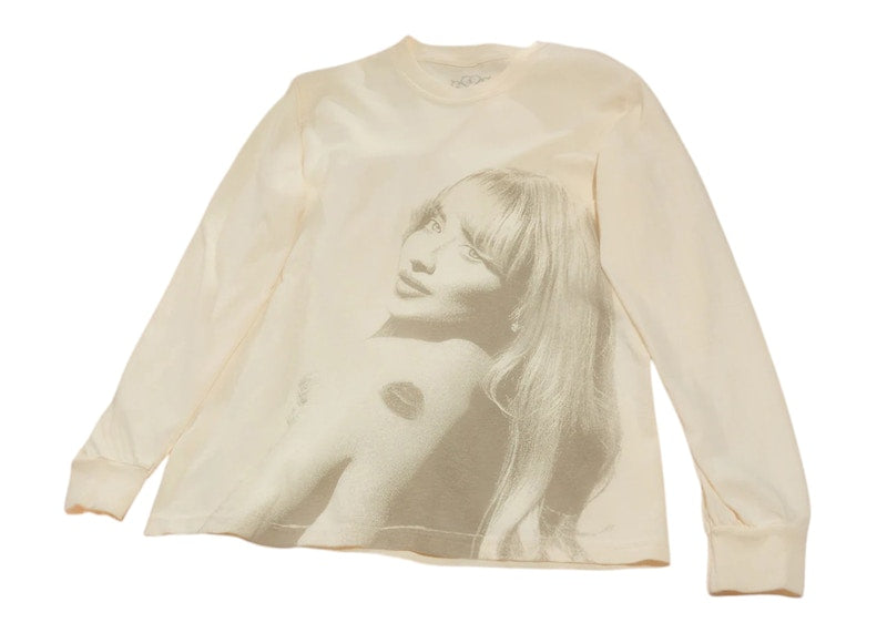 Sabrina Carpenter Short N' Sweet Long Sleeve Tee Light Tan