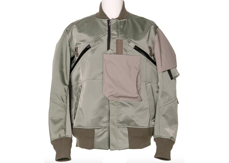 Sacai x Acronym Bomber Jacket Khaki