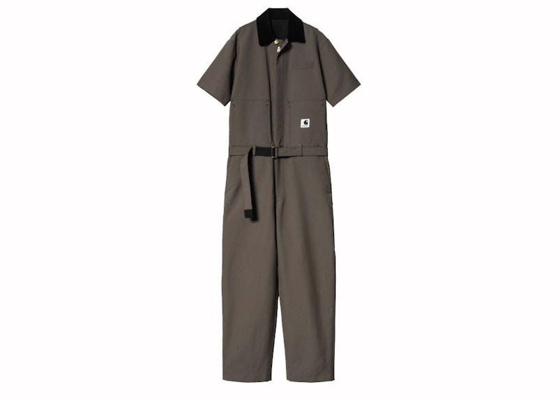 Sacai x Carharrtt WIP Suiting Bonding Jumpsuit Taupe