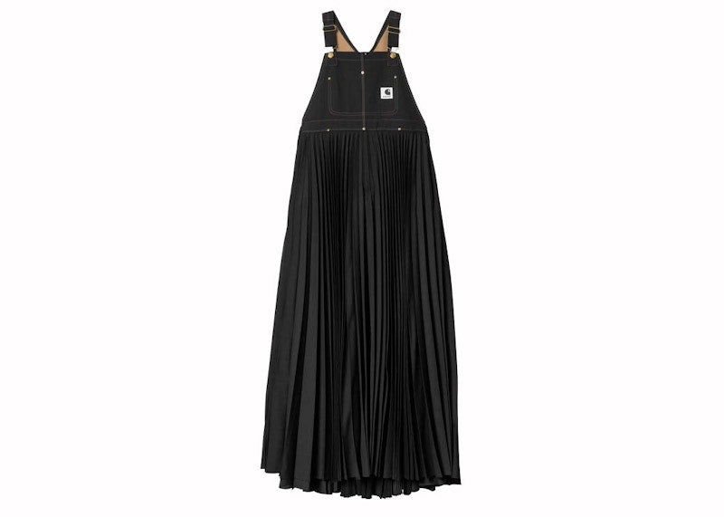 Sacai x Carharrtt WIP Women's Suiting Bonding Dress Black