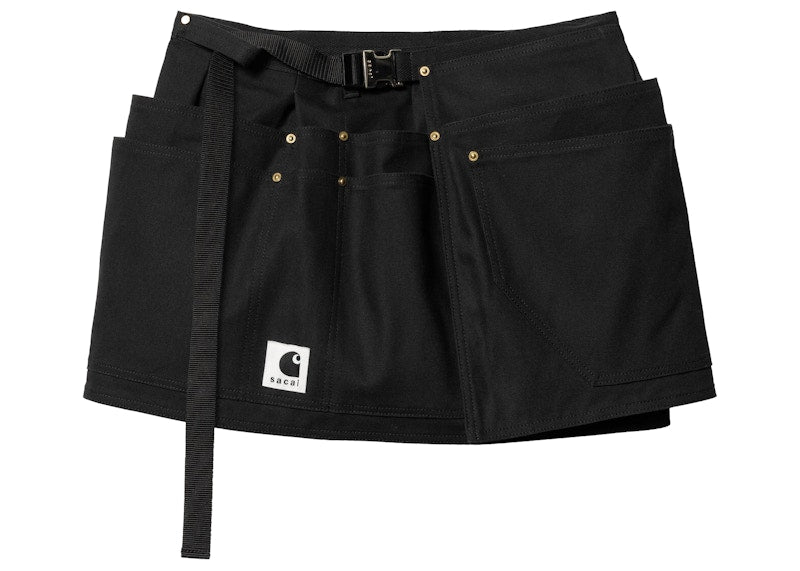 Sacai x Carhartt WIP Women's Apron Black