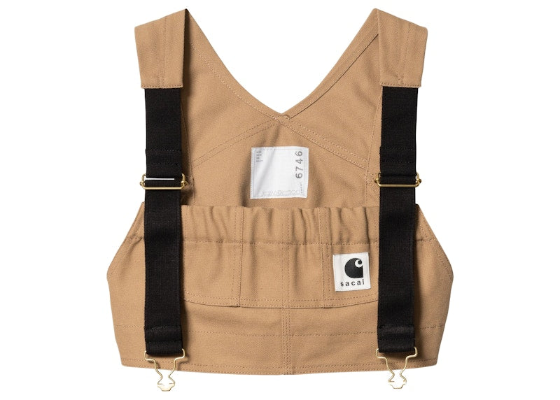 Sacai x Carhartt WIP Women's Bra Beige