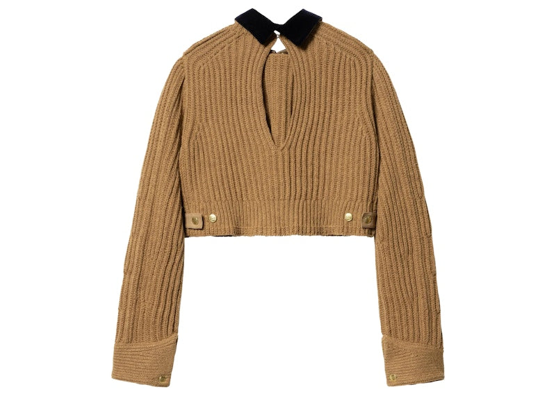 Sacai x Carhartt WIP Women's Knit Detroit Pullover Beige