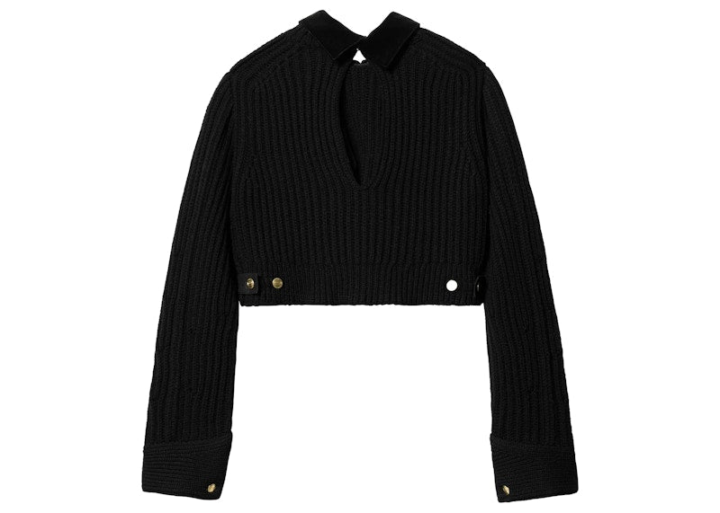 Sacai x Carhartt WIP Women's Knit Detroit Pullover Black