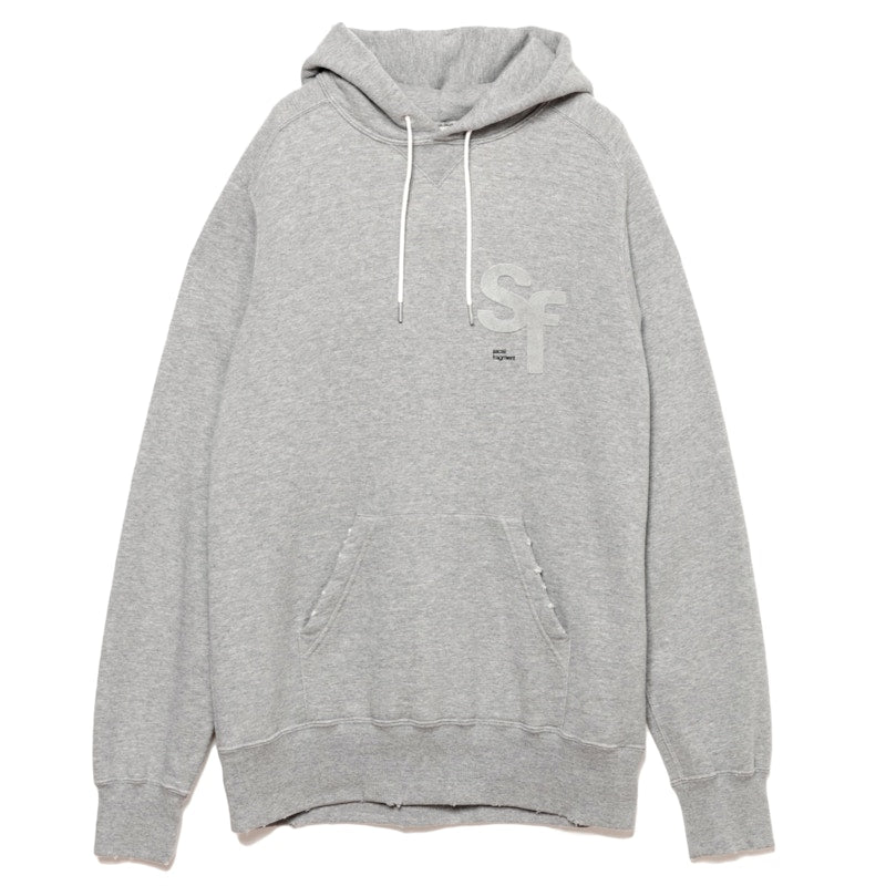 Sacai x Fragment The Classic Hoodie Grey